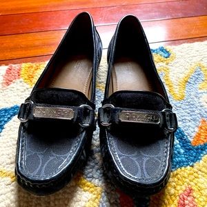 Black Coach Loafers